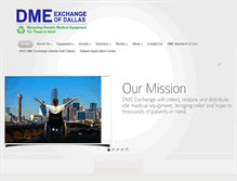 Tablet Screenshot of dfwdmeexchange.org